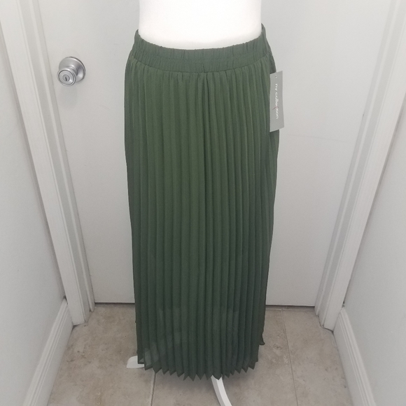 NY Collection Dresses & Skirts - Women’s Pleated Ankle Maxi Skirt